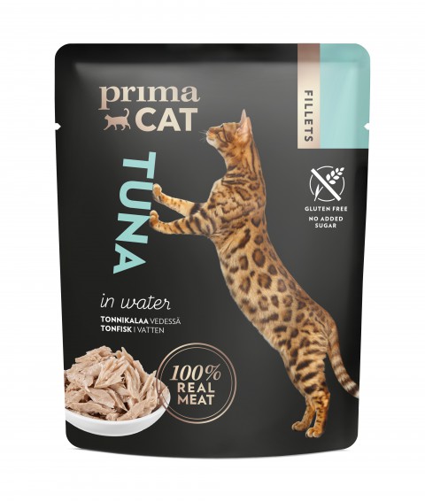 PrimaCat Fillet Tonnikanaa vedessä -kissanruoka