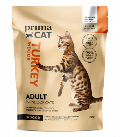 PrimaCat Turkey indoor cat dry cat food
