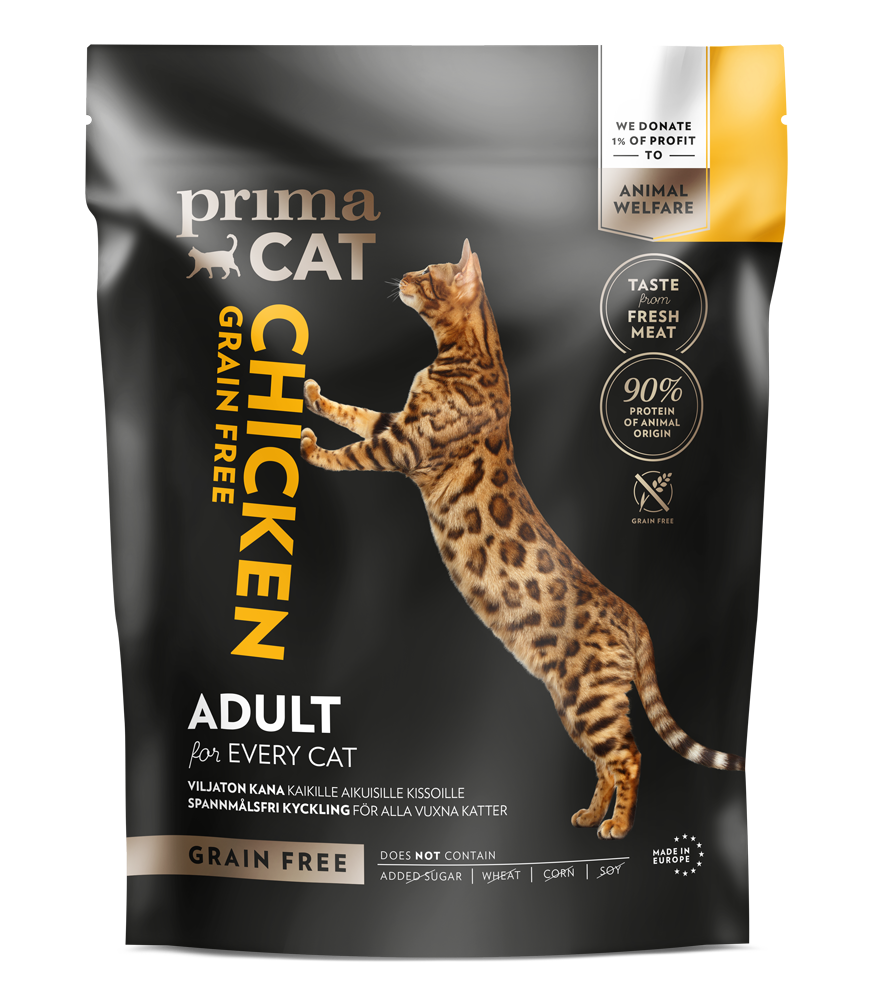 Venandi Animal Premium Dry Cat Food, Chicken, Grain-Free with Lots