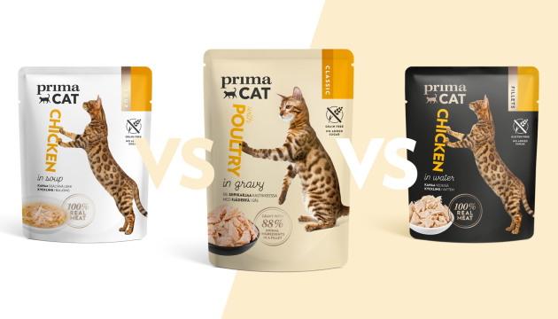 Complete and complementary food for cats PrimaCat