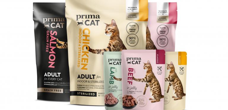 PrimaCat tuotteita