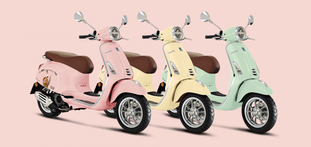 Arvonta palkinto, Vespa Primavera 50 cc -skootteri