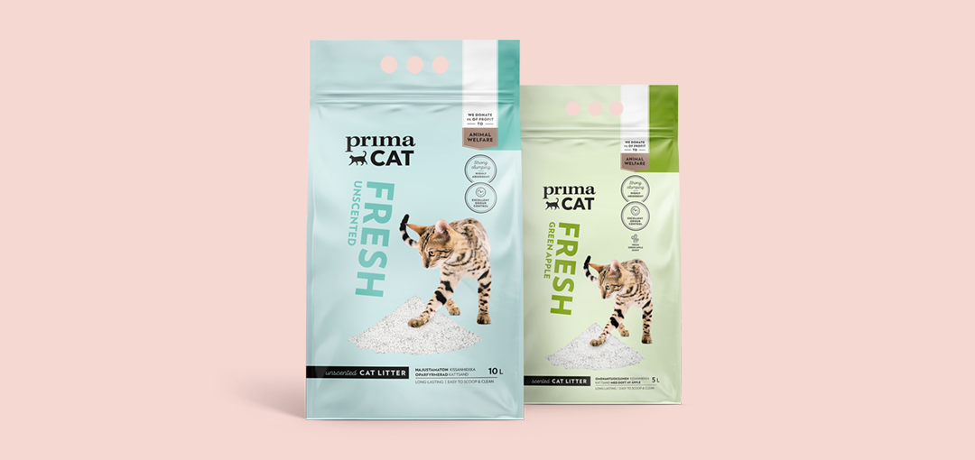 PrimaCat Fresh cat litter package picture