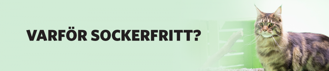 PrimaCat Varför sockerfritt?