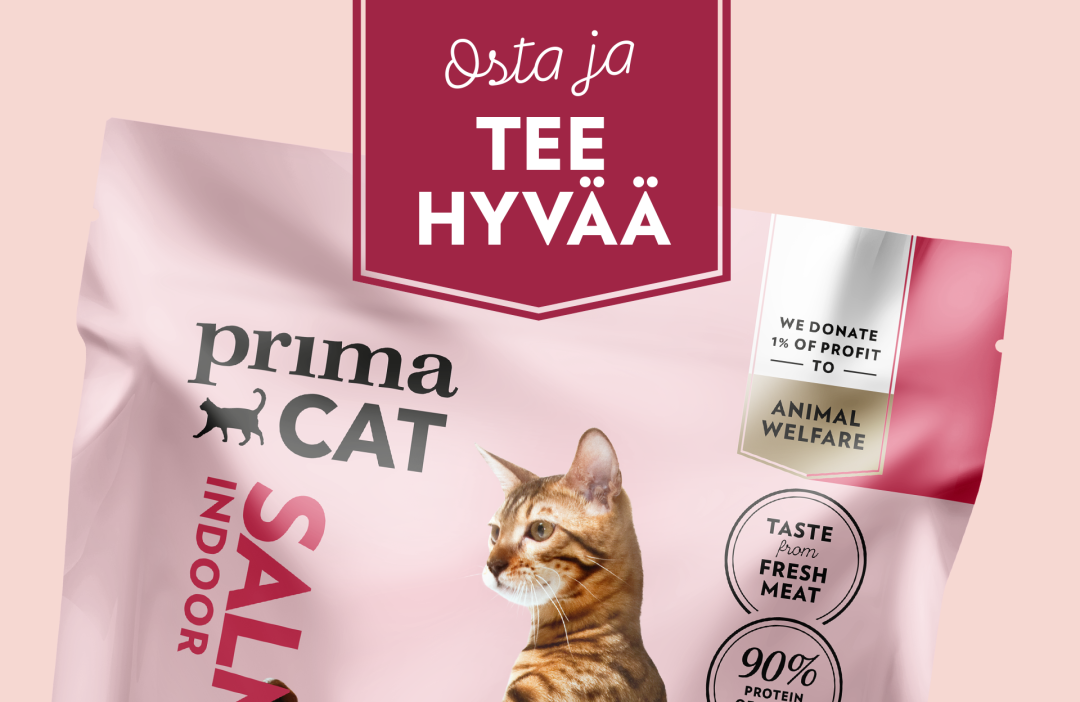 PrimaCat tekee hyvää