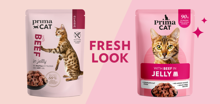 PrimaCat new fresh look