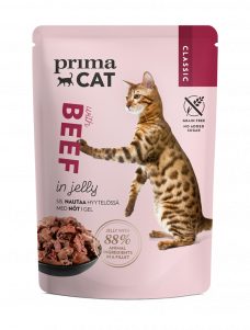 PrimaCat Classic Beef in jelly -cat food