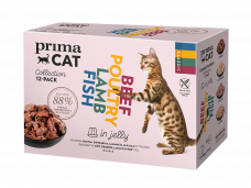 PrimaCat Classic Jelly collection cat food
